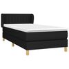 vidaXL &Kappa;&rho;&epsilon;&beta;ά&tau;&iota; Boxspring &mu;&epsilon; &Sigma;&tau;&rho;ώ&mu;&alpha; &Mu;&alpha;ύ&rho;&omicron; 90x190 &epsilon;&kappa;.&Upsilon;&phi;&alpha;&sigma;&mu;ά&tau;&iota;&nu;&omicron;