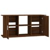 vidaXL Βάση Ενυδρείου Καφέ Δρυς 121x41x58 εκ. από Επεξεργασμένο Ξύλο
