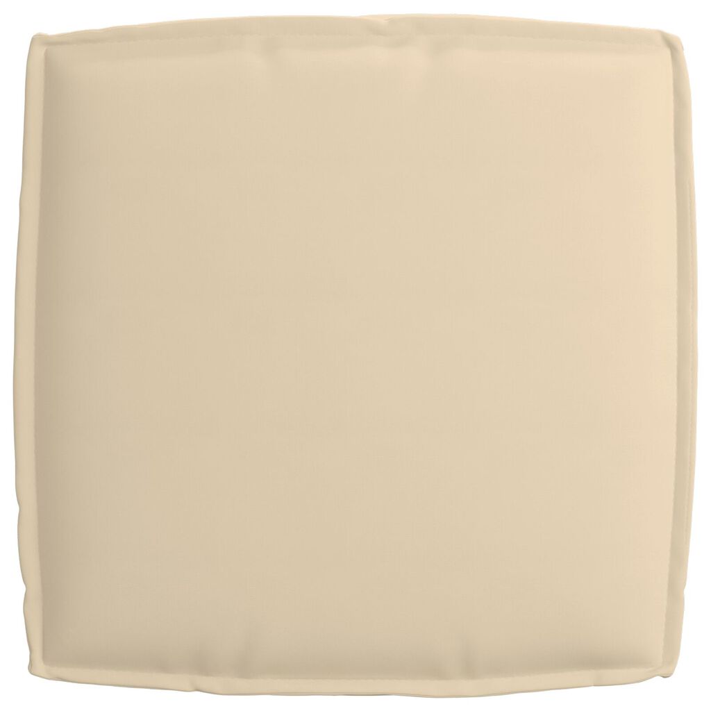 vidaXL Σετ μαξιλαριών παλετών 2 τεμαχίων Μπεζ Oxford Fabric