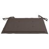 vidaXL Μαξιλάρια Καρέκλας Κήπου 4 τεμ. Taupe 40x40x4 εκ. Υφασμάτινα