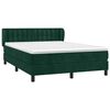 vidaXL &Kappa;&rho;&epsilon;&beta;ά&tau;&iota; Boxspring &mu;&epsilon; &Sigma;&tau;&rho;ώ&mu;&alpha; &Sigma;&kappa;&omicron;ύ&rho;&omicron; &Pi;&rho;ά&sigma;&iota;&nu;&omicron; 140x200&epsilon;&kappa;. &Beta;&epsilon;&lambda;&omicron;ύ&delta;&iota;&nu;&omicron;