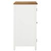 vidaXL Ντουλάπι με Συρτάρια 76 x 52 x 105 εκ. από Μασίφ Ξύλο Δρυός