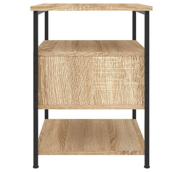 vidaXL Κομοδίνο Sonoma Δρυς 40 x 42 x 56 εκ. από Επεξεργασμένο Ξύλο