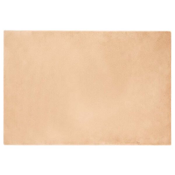 vidaXL Χαλιά Ψεύτικου Κουνελιού Taupe 120 x 170 cm Πολυεστέρας