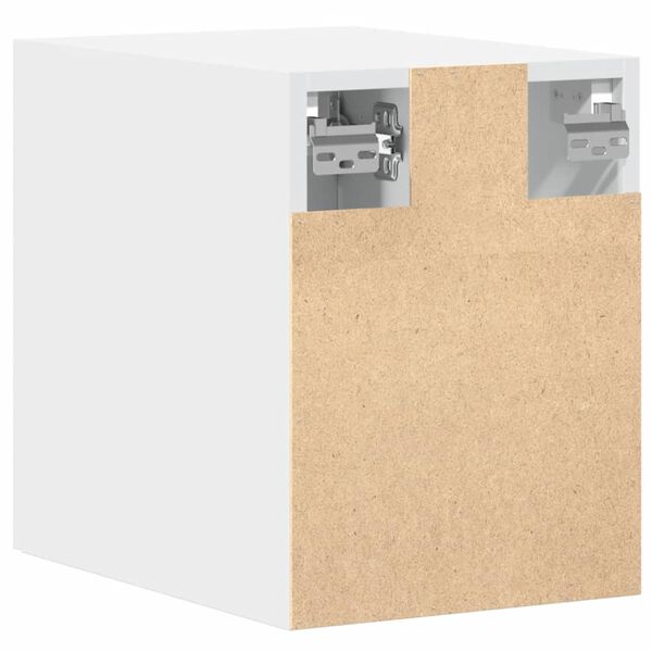 vidaXL Ντουλάπι Τοίχου άσπρο 30x42,5x40 εκ. Επεξεργασμένο Ξύλο