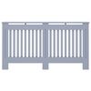 vidaXL Κάλυμμα Καλοριφέρ Ανθρακί 152 x 19 x 81,5 εκ. από MDF