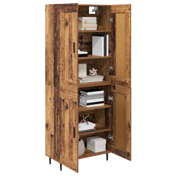 vidaXL Highboard 2 pcs &Pi;&alpha;&lambda;&iota;ό &Xi;ύ&lambda;&omicron; &Epsilon;&pi;&epsilon;&xi;&epsilon;&rho;&gamma;&alpha;&sigma;&mu;έ&nu;&omicron; &xi;ύ&lambda;&omicron;