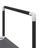 Ράφι παπουτσιών vidaXL 10 επιπέδων μαύρο 33x33x174 cm