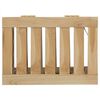 vidaXL Καλάθι Άπλυτων 35 x 25 x 60 εκ. από Μασίφ Ξύλο Teak