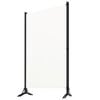 vidaXL Διαχωριστικό Δωματίου με 3 Πάνελ Λευκό 260 x 180 εκ. Υφασμάτινο