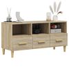 vidaXL Έπιπλο Τηλεόρασης Sonoma Δρυς 102 x 36 x 50 εκ. Επεξεργ. Ξύλο