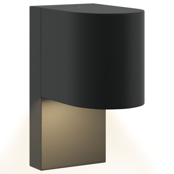 vidaXL Εξωτερικά Φωτιστικά Τοίχου 2 pcs Μαύρο 12 x 7 x 15 εκ.