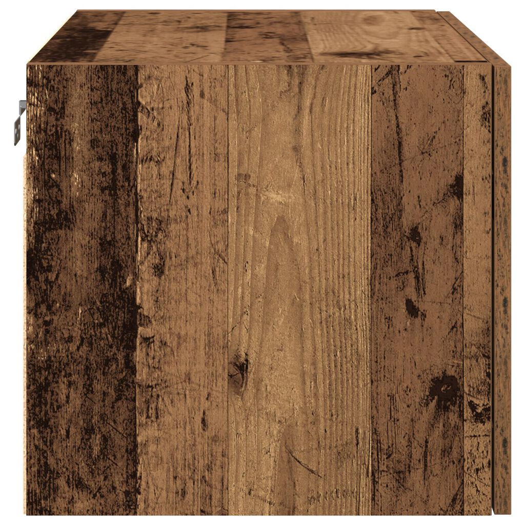 vidaXL Ντουλάπα Τοίχου Παλιού Ξύλου 70x42,5x40 εκ. Κατασκευασμένο Ξύλο
