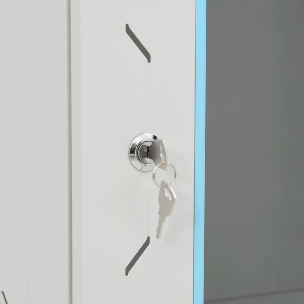 vidaXL Καμπίνα Δικτύου με Περιστ. Πόδια 18U 19" IP20 60x60x100 εκ.