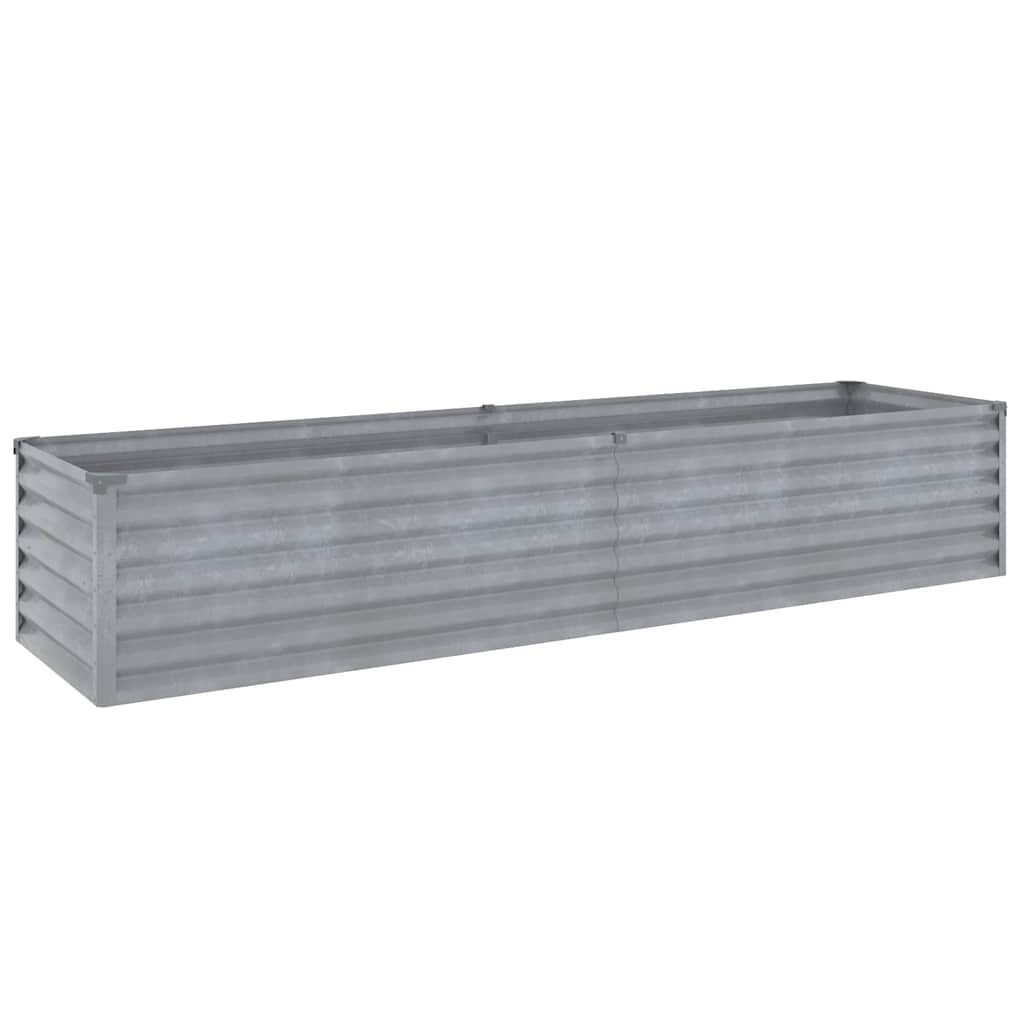 vidaXL Ζαρντινιέρα 194 x 50 x 36 εκ. από Ατσάλι Σκληρυθέν στον Αέρα