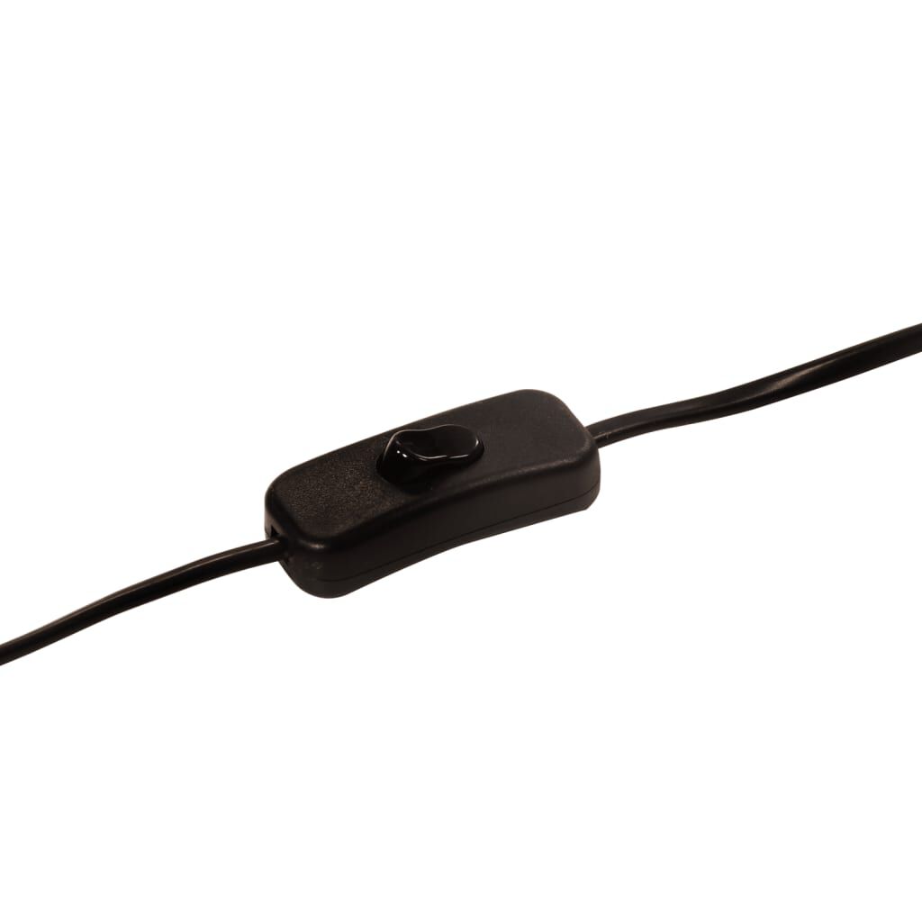 vidaXL Φωτιστικό Γραφείου 25 W Αντικέ Μπλε 15x15x55 εκ. Ε27