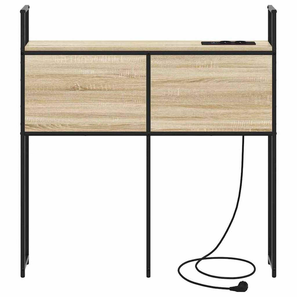 vidaXL Κεφαλάρι Αποθήκης Sonoma Δρυς 75 cm Επεξεργασμένο ξύλο