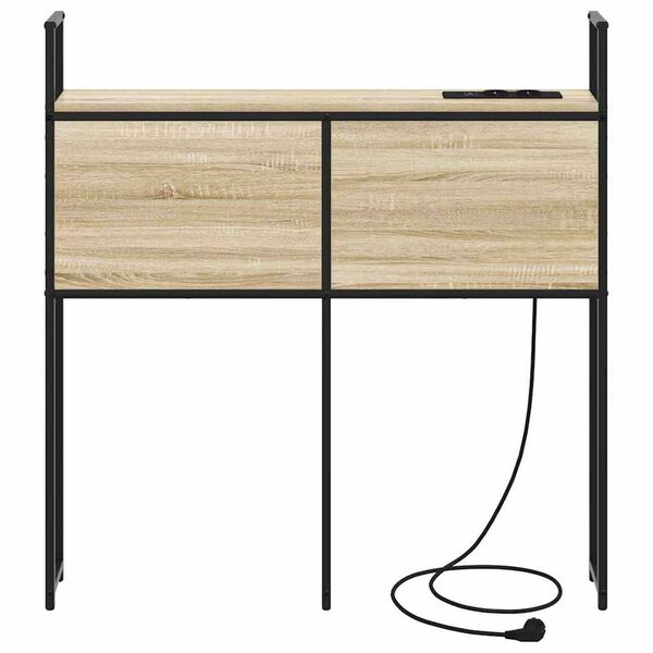 vidaXL Κεφαλάρι Αποθήκης Sonoma Δρυς 75 cm Επεξεργασμένο ξύλο