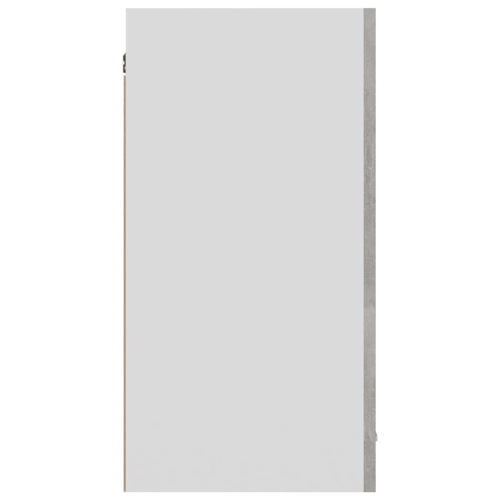 vidaXL Ντουλάπι Κρεμαστό Γκρι Σκυροδέματος 80x31x60 εκ. από Επεξ. Ξύλο