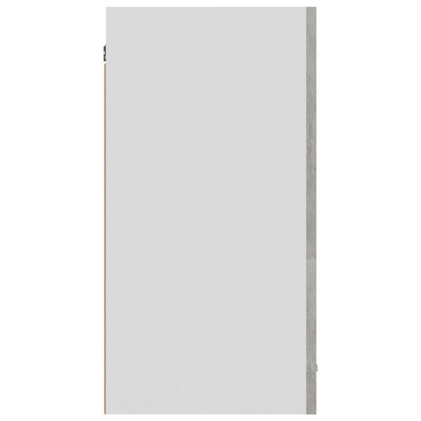 vidaXL Ντουλάπι Κρεμαστό Γκρι Σκυροδέματος 80x31x60 εκ. από Επεξ. Ξύλο