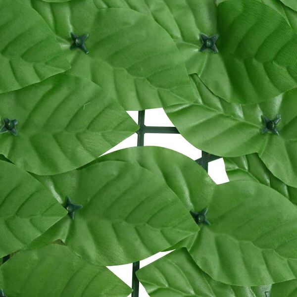vidaXL Διαχωριστικό Βεράντας με Πράσινα Φύλλα 600 x 100 εκ.