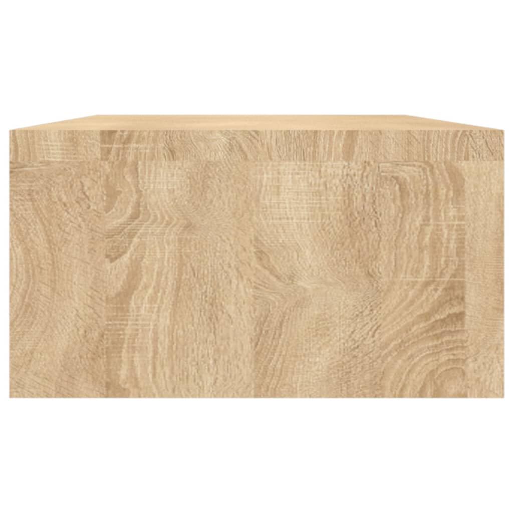 vidaXL Βάση Οθονών Sonoma Δρυς 100 x 24 x 13 εκ. από Επεξ. Ξύλο