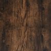 vidaXL Έπιπλο Τηλεόρασης Καπνιστή Δρυς 103,5x35x50 εκ. με Μεταλ. Πόδια