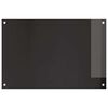 vidaXL Πίσω Πάνελ Κουζίνας Μαύρο 90 x 60 cm σκληρυμένο γυαλί