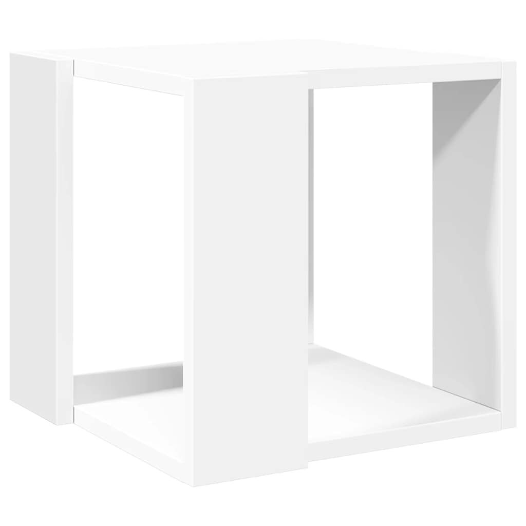 vidaXL Τραπεζάκι Σαλονιού Λευκό 32x32x30 εκ. από Επεξεργ. Ξύλο
