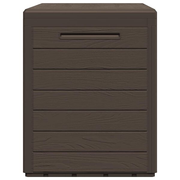 vidaXL Μπαούλο Αποθήκευσης Κήπου Καφέ 78 x 44 x 55 εκ.