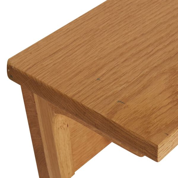 vidaXL Κρεμάστρα Τοίχου 90 x 16 x 16 εκ. από Μασίφ Ξύλο Δρυός