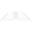 vidaXL Θερμοκήπιο με Ατσάλινο Πλαίσιο Λευκό 10 μ² 5 x 2 x 2,3 μ.