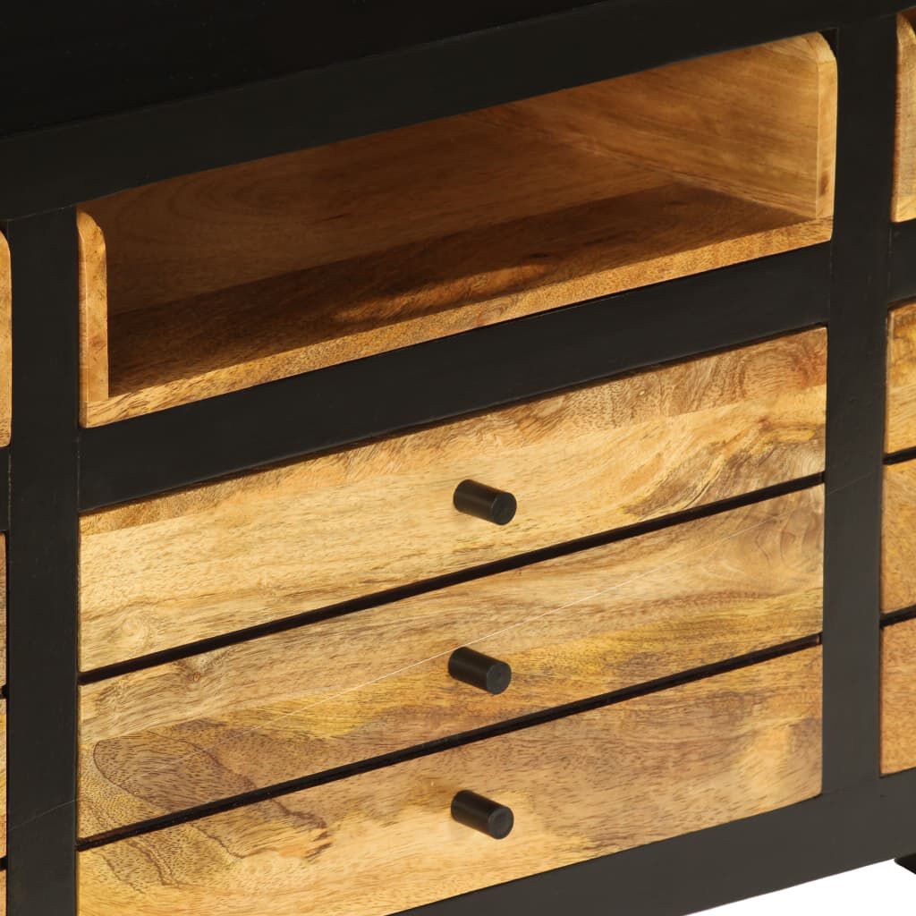 vidaXL Έπιπλο Τηλεόρασης 120 x 30 x 50 εκ. από Μασίφ Ξύλο Μάνγκο