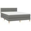 vidaXL &Kappa;&rho;&epsilon;&beta;ά&tau;&iota; Boxspring &mu;&epsilon; &Sigma;&tau;&rho;ώ&mu;&alpha; &Sigma;&kappa;&omicron;ύ&rho;&omicron; &Gamma;&kappa;&rho;&iota; 140x200 &epsilon;&kappa; &Upsilon;&phi;&alpha;&sigma;&mu;ά&tau;&iota;&nu;&omicron;