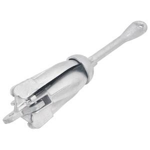 vidaXL Άγκυρα Πτυσσόμενη Ασημί 4 Κιλά Γαλβανισμένο χυτοσίδηρο εν θερμώ