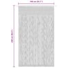 vidaXL Κουρτίνα Μακραμέ 140 x 240 εκ. Βαμβακερή