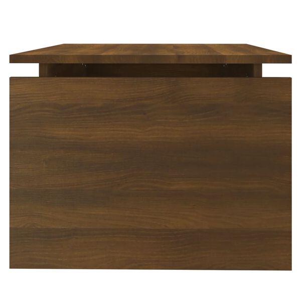 vidaXL Τραπεζάκι Σαλονιού Καφέ Δρυς 68x50x38 εκ. Επεξεργασμένο Ξύλο