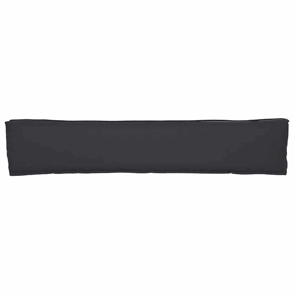 vidaXL Μαξιλάρι παλέτας Μαύρο 200 x 40 x 8 εκ. Ύφασμα Oxford
