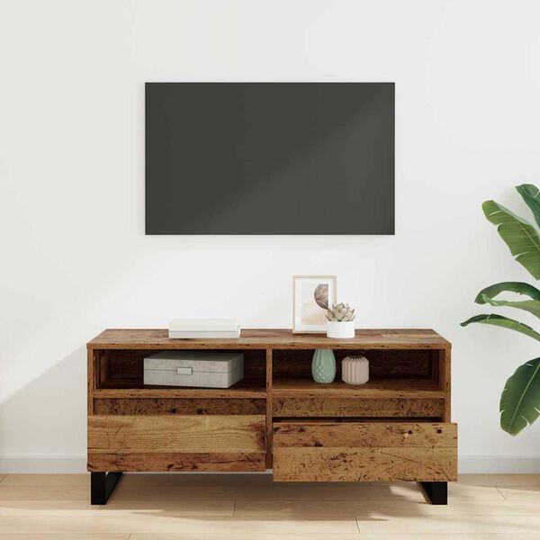 vidaXL &Nu;&tau;&omicron;&upsilon;&lambda;ά&pi;&iota; TV &mu;&epsilon; &sigma;&upsilon;&rho;&tau;ά&rho;&iota; &Pi;&alpha;&lambda;&iota;ό &Xi;ύ&lambda;&omicron; 100 x 34,5 x 44,5 &epsilon;&kappa;.