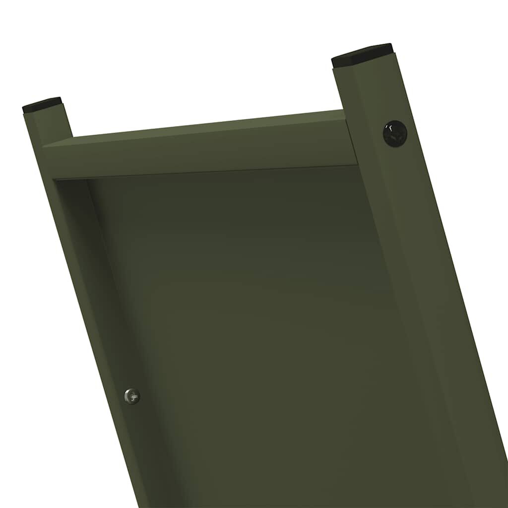 vidaXL Ράφι Καυσόξυλων 69,5x35x81 εκ. Χάλυβας ψυχρής έλασης