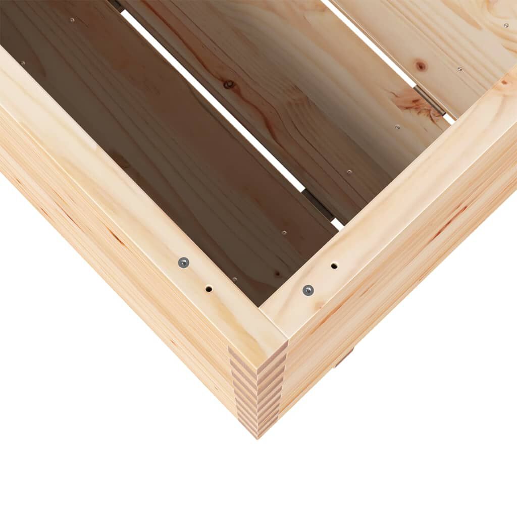 vidaXL Ζαρντινιέρα Κήπου 70x40x72,5 εκ από Μασίφ Ξύλο Πεύκου