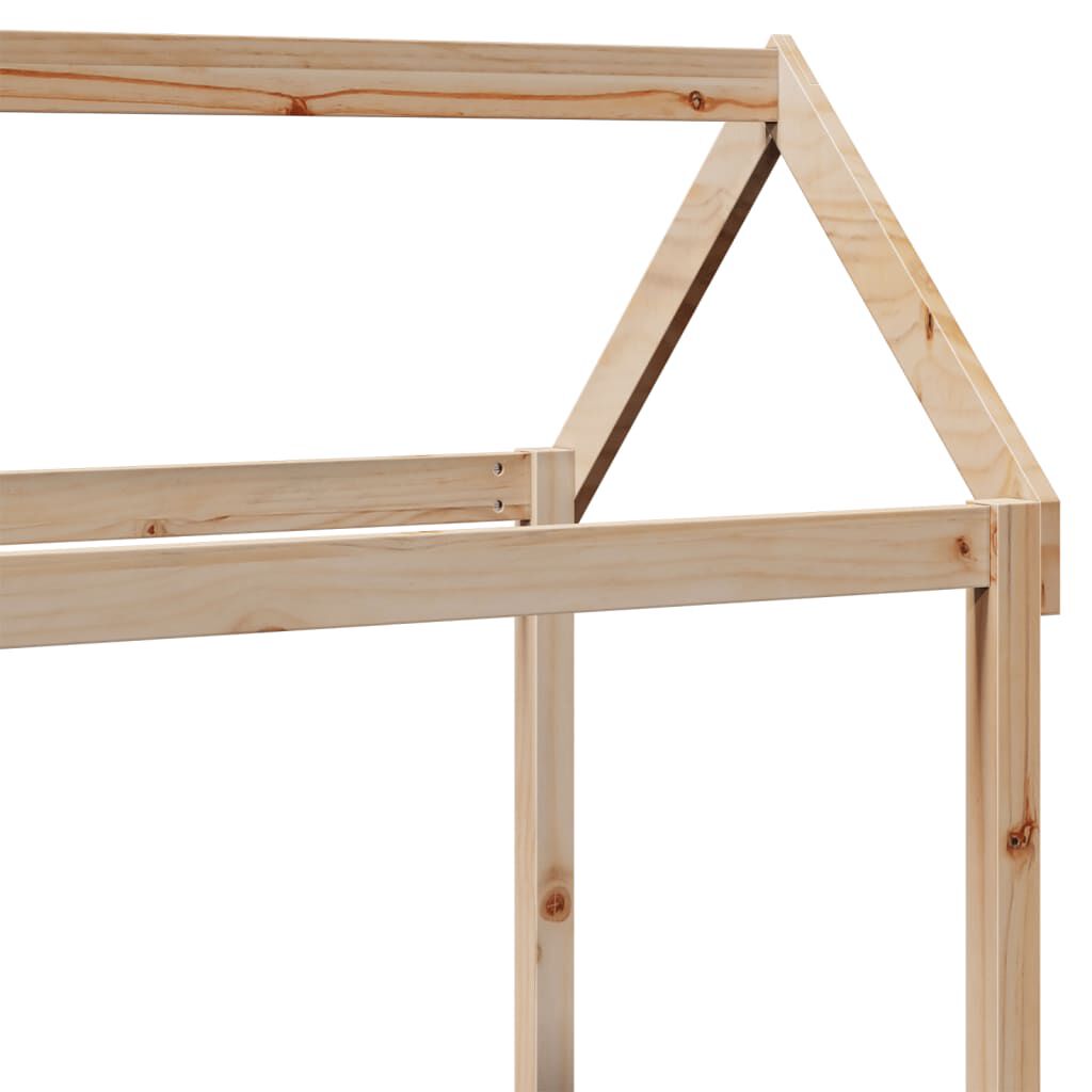 vidaXL Οροφή Κρεβατιού Παιδική 98x70x176,5 εκ. Μασίφ Ξύλο Πεύκου
