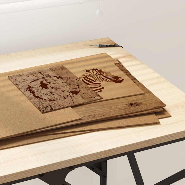 vidaXL Διακοσμητικά Πάνελ 50 pcs Παλαιό ξύλο 30 x 42 x 0.3 εκ