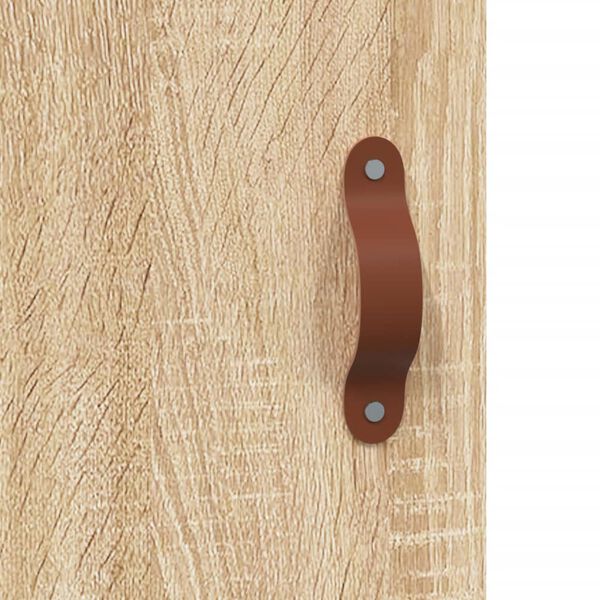 vidaXL Ντουλάπα Sonoma Δρυς 69,5 x 31 x 115 εκ. από Επεξεργασμένο Ξύλο