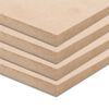 vidaXL Φύλλα MDF 4 τεμ. Ορθογώνια 120 x 60 εκ. 12 χιλ.