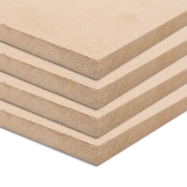 vidaXL Φύλλα MDF 4 τεμ. Ορθογώνια 120 x 60 εκ. 12 χιλ.