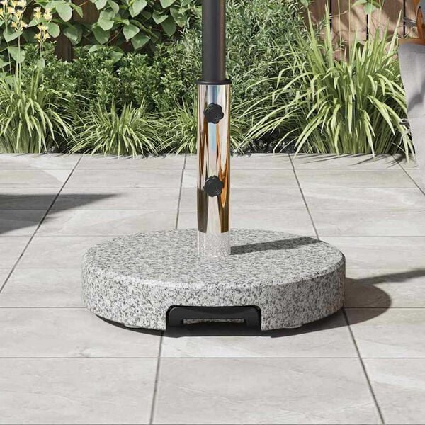 vidaXL Βάση ομπρέλας Γκρι 45 x 45 x 37.5 εκ. Γρανίτης