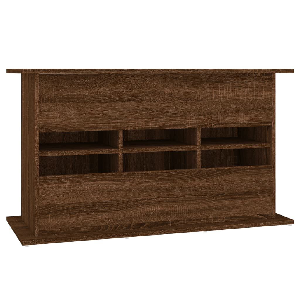 vidaXL Βάση Ενυδρείου Καφέ Δρυς 101x41x58 εκ. από Επεξεργασμένο Ξύλο