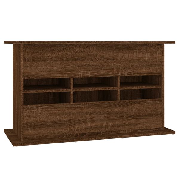 vidaXL Βάση Ενυδρείου Καφέ Δρυς 101x41x58 εκ. από Επεξεργασμένο Ξύλο