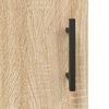 vidaXL Ντουλάπι Sonoma Δρυς 34,5x34x90 εκ. από Επεξεργασμένο Ξύλο